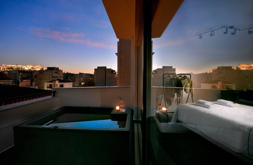 Psirri Apartment | Ater Albus by K&K - Senior Loft with Acropolis View