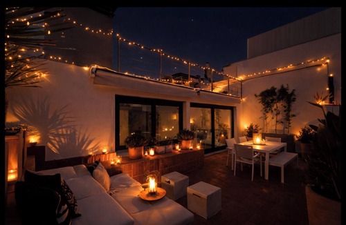 Omonia Condo | Athens rooftop terrace suite