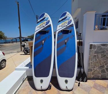 Milatos Beach Villa | Aviva Waterfront House 15 Steps to the Water