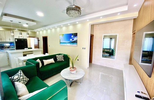 Rio San Juan Apartment | Beach 100 mts away! Live The Luxury In Rio San Juan Parking Included!