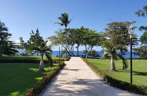 Playa Chiquita Apartment | Beachfront condo in downtown Sosua, guest-friendly, sea views