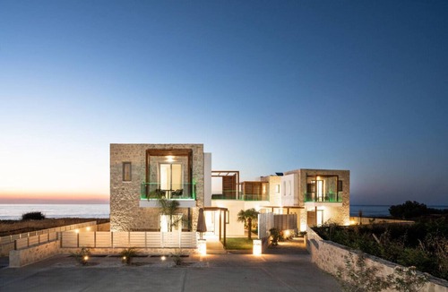 Rethymno Villa | Beachfront Wedding Villa w/2 Private Pools & BBQ