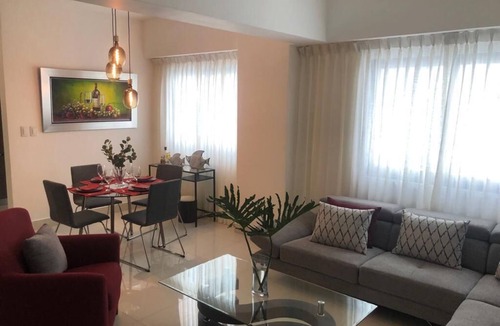 Yolanda Morales Apartment | Beautiful 1 Br retreat in city center near all in Piantini.
