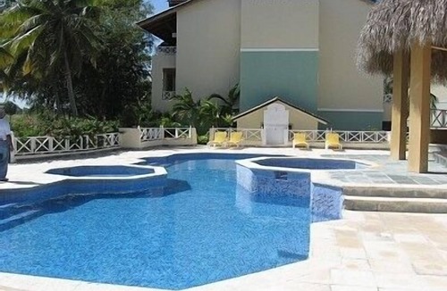 Veron Condo | Beautiful modern 2 level condo across from Bavaro Beach central air