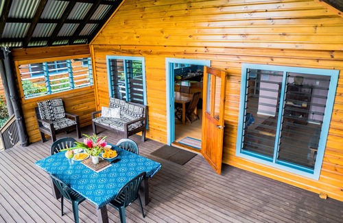 Matei House | Beautiful ocean view home on 1 acre across from the beach. Prime Location