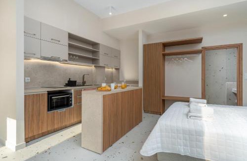 Panormos Apartment | Ble Residence, Stylish Apartment in Central Panormos