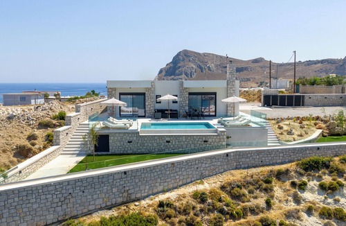 Stegna Villa | Blue Infinito Boutique Villa ,Infinity Pool,heated jacuzzi ,panoramic sea view