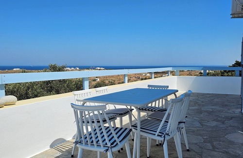 Nea Cryssi Akti Villa | Blue & White View- Blue Villa