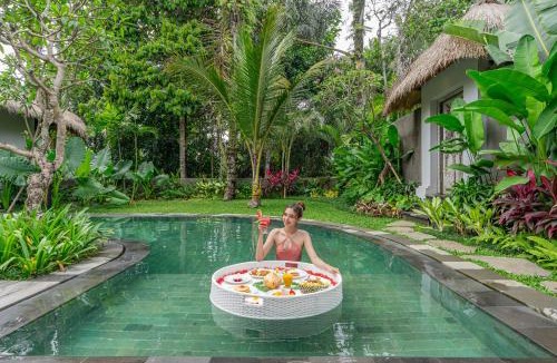 Melayang Villa | Brand new Luxury 3BR villa Ethnic Ubud # 1
