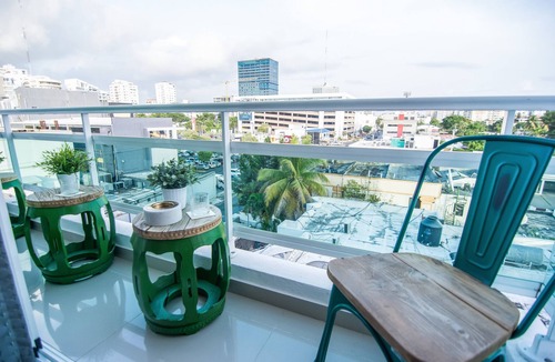Downtown Santo Domingo Apartment | Brand New Santo Domingo Chic City Center Apartment + Free Parking and Gym ✔️