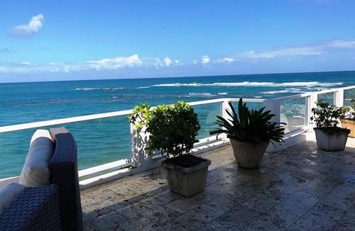 Cabarete Apartment | Brand New Top-Floor Beachfront Studio in Central Cabarete, Amazing Sea Views!