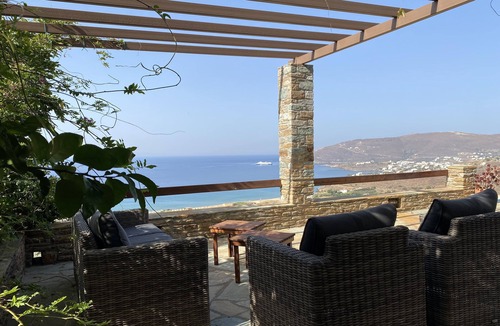 Gavrio Villa | Breathtaking Panoramic Sea View.Private swimming pool 4,5 m X 11 m!