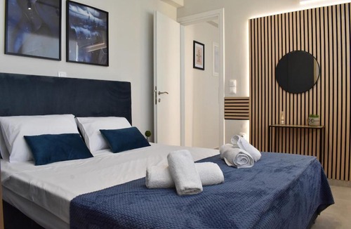 Agios Panteleimonas Apartment | Bright 6th Floor Apartment Steps from Metro