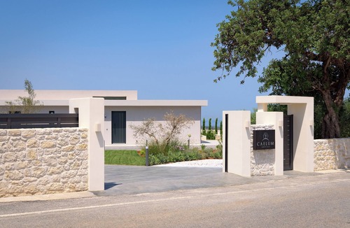 Pikris Villa | Caelum Villa, a Seaview Escape Fusing Privacy