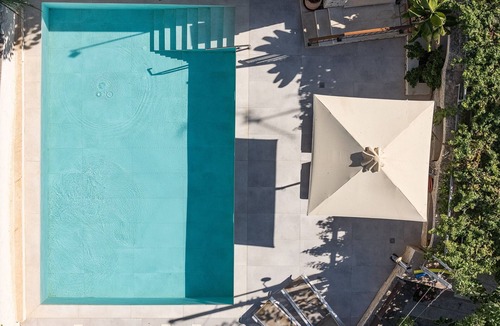 Mylopotamos Villa | Captain's Hyatt, private pool,Near tavern