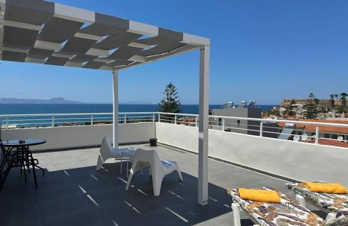 Rethymno Apartment | Castle & Sea View Apt