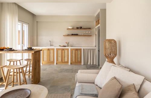 Kato Diminio Apartment | Cavo dio 5 - Beachfront Bliss - Cozy Apartment Pool Sunsets