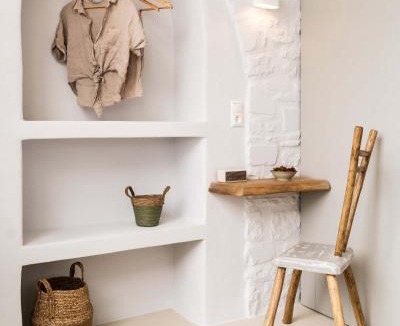 Aliki Apartment | Cavos Paros Rooftop Boho-Chic Design & Sea Views