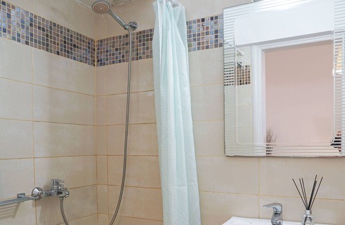 Fira Apartment | Cental Fira Apartment with Veranda