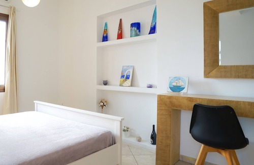 Fira Apartment | Cental Fira Apartment with Veranda