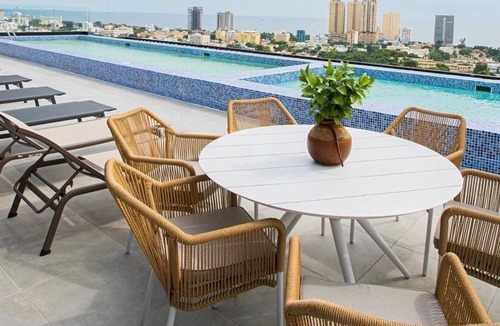 Ciudad Universitaria Apartment | Central and luxurious APT in Santo Domingo with services, pool, Wi-Fi and GYM