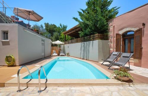Melidoni Villa | Chara Villas with 20m2 swimming pool-BBQ!