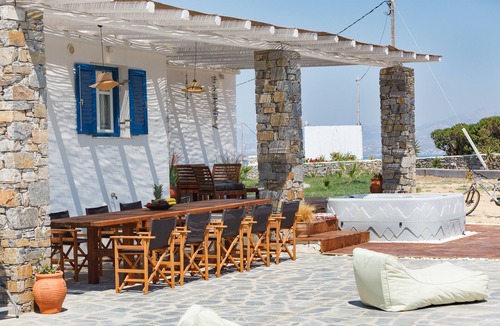 Logaras Villa | Charming little villa Elena with private pool and sea views!