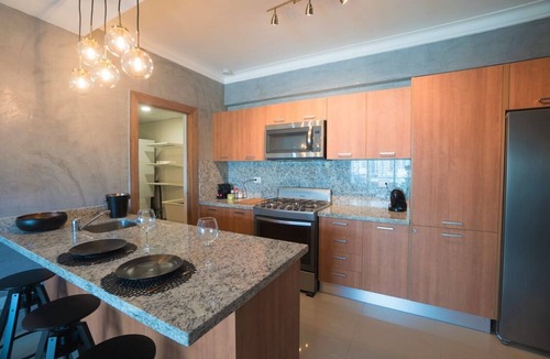 Downtown Santo Domingo Apartment | Chic City Center Apartment with Rooftop Pool + Gym