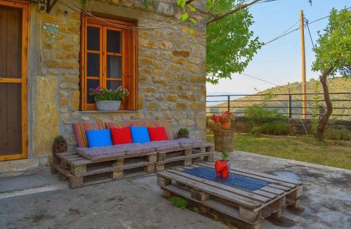 West Mani House | Coastal Stone Hideaway with Stunning Scenery