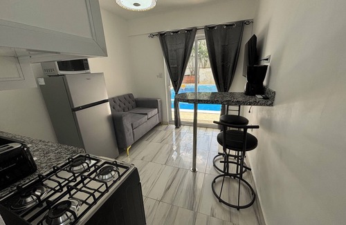 Urbanizacion Tavarez Condo | Condo 1 bedroom with pool view