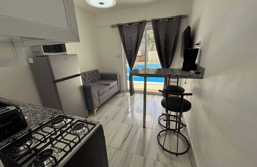 El Batey Apartment | Condo facing the pool in the heart of Sosua