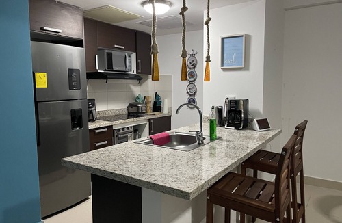 Juan Dolio - El Pueblo Apartment | Condominium with private beach, Gignacio, Gazebo