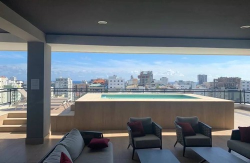 Evaristo Morales Apartment | Cozy 1 Bdr Apt. Center of Santo Domingo, Pool, Gym, BBQ