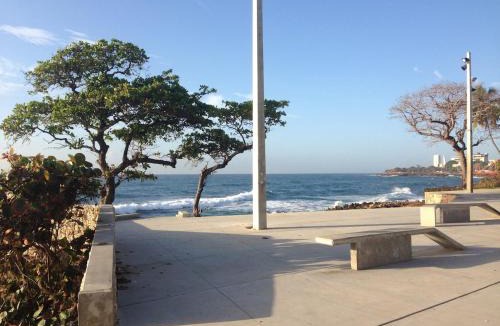 Ciudad Universitaria Apartment | Cozy Seaview Apartment Malecon Santo Domingo