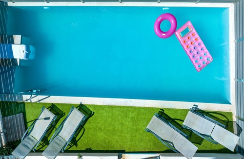 Rethymno Apartment | Creta Sun, Studio 111 City & Pool view