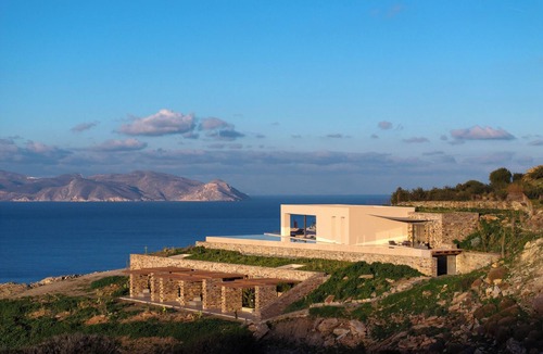 Milopotas Villa | Crimson View Villa by Hide Out