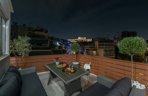 Koukaki Villa | Dazzling Acropolis Penthouse | Thalassa Apartment | 1 Bedroom | Breathtaking.