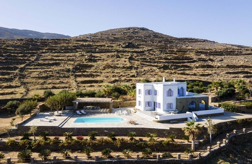Panormos Villa | Definition of privacy and sea view