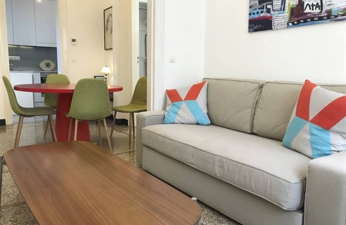 Psirri Apartment | Delightful 2BR/2BA Apartment. Private Balcony & Access to Rooftop Garden! EP9U