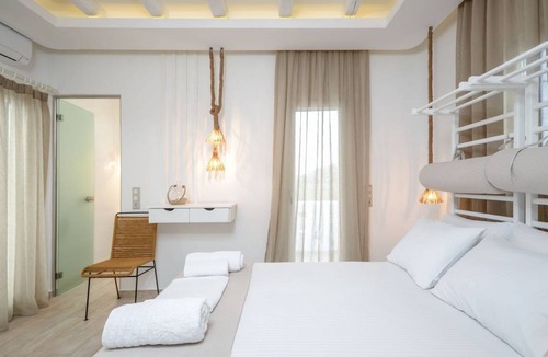Plaka Villa | Depis Edem / Luxury Villa with Sea View Blue