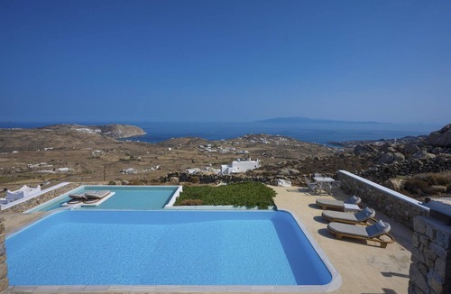 Plintri Villa | Divine Mykonos Villa Ananke, 4 BDR, Private Pool & Plunge Pool, Sea Views