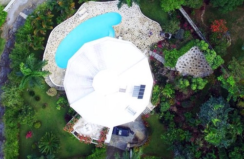 Cabrera House | Shell House, Dominican Caracol with 14m Pool and Ocean view