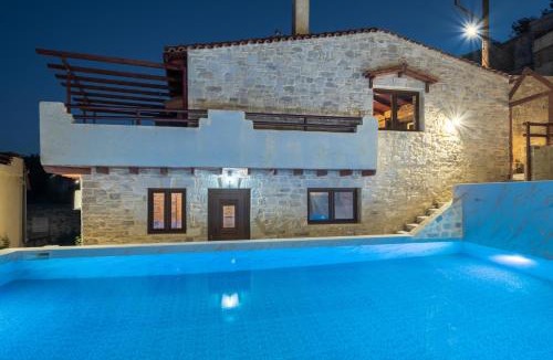 Gortyna Villa | Draganigo Luxury Stone Houses 40 min from Matala