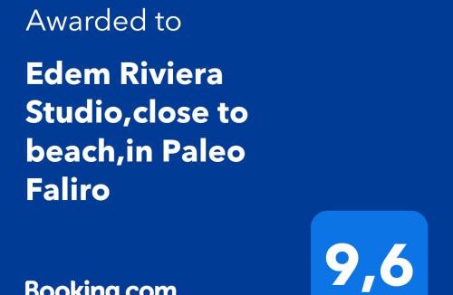 Palaio Faliro Apartment | Edem Riviera Studio,close to beach,in Paleo Faliro