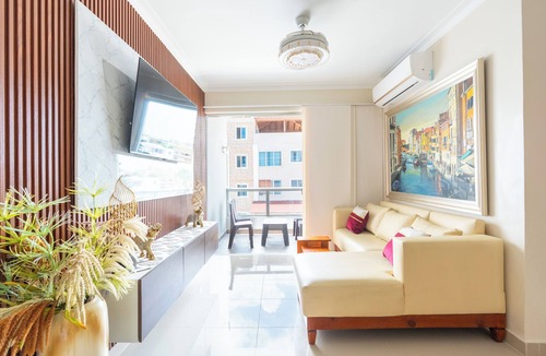 Renacimiento Apartment | El Malecón Santo Domingo Luxury Apartment Balcony, Views & Prime Spot