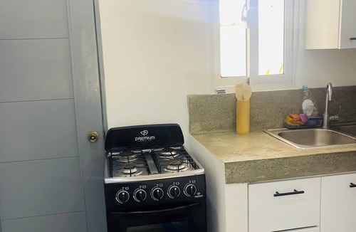 Las Terrenas Apartment | El Patio de Lucia 4 persons, Las Terrenas tropical garden, city, beach nearby