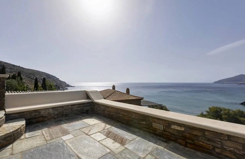Steniai Villa | Elegant Andros Beach House | Villa Stenies Anatoli | 5 bedrooms
