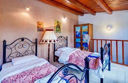 Vrouhas Villa | Elounda Almond Tree Villa Private Pool, Sea Views & Birds in a Relaxing Authentic Cretan Escape