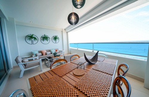 Juan Dolio - El Pueblo Apartment | Escape To Paradise Beachfront 2br Beach