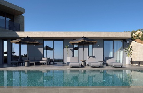 Rethymno Villa | Esse Villa, a Linear Sea-View Wellness Retreat